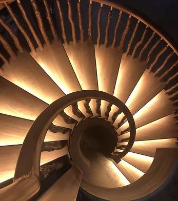 birds eye view of the spiral staircase birds eye view of the spiral staircase